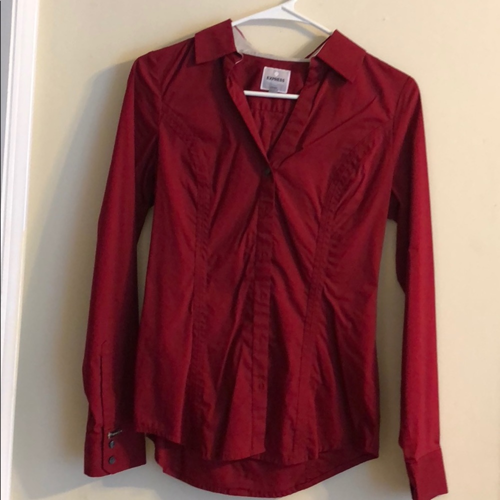 Express Fitted Button Down